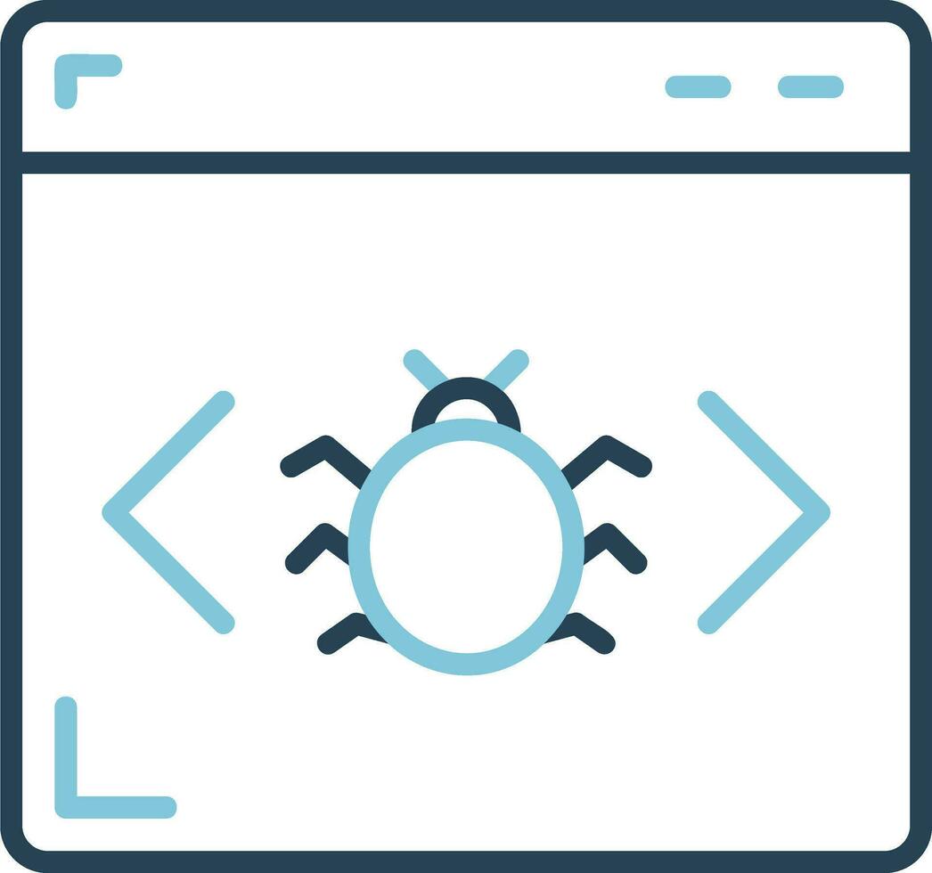 bug vector pictogram