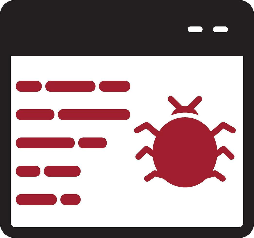 bug vector pictogram