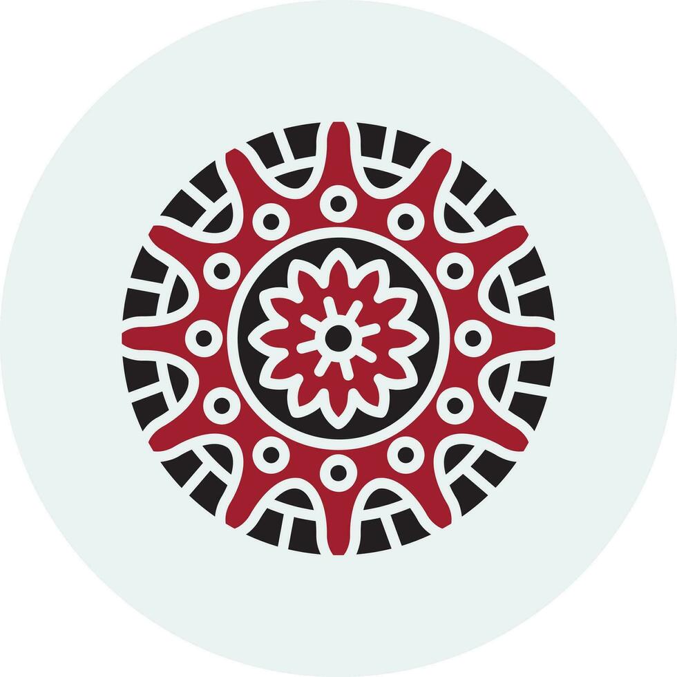 mandala vector icoon