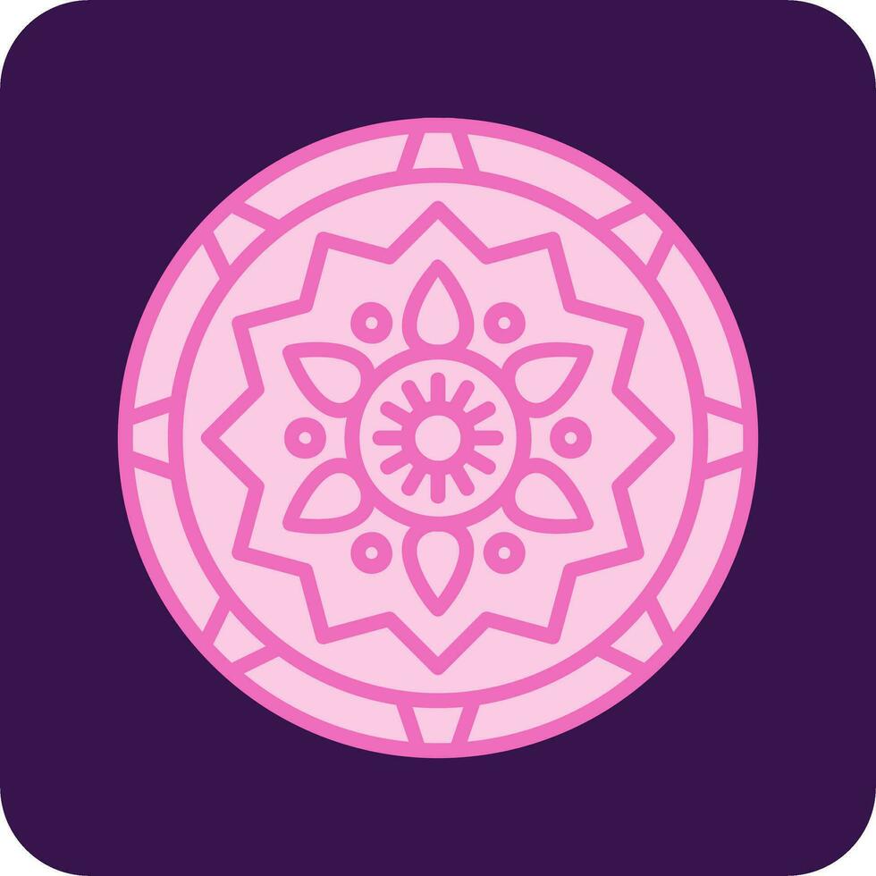 mandala vector icoon