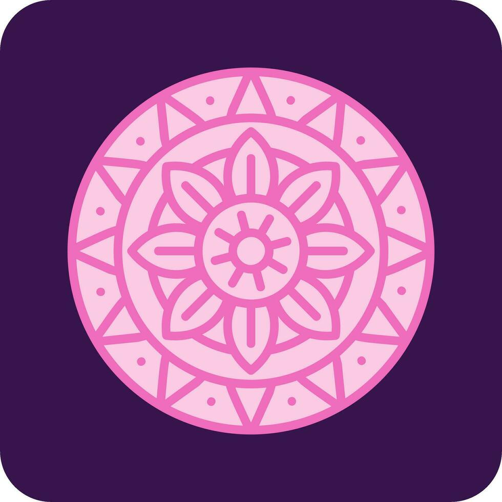 mandala vector icoon