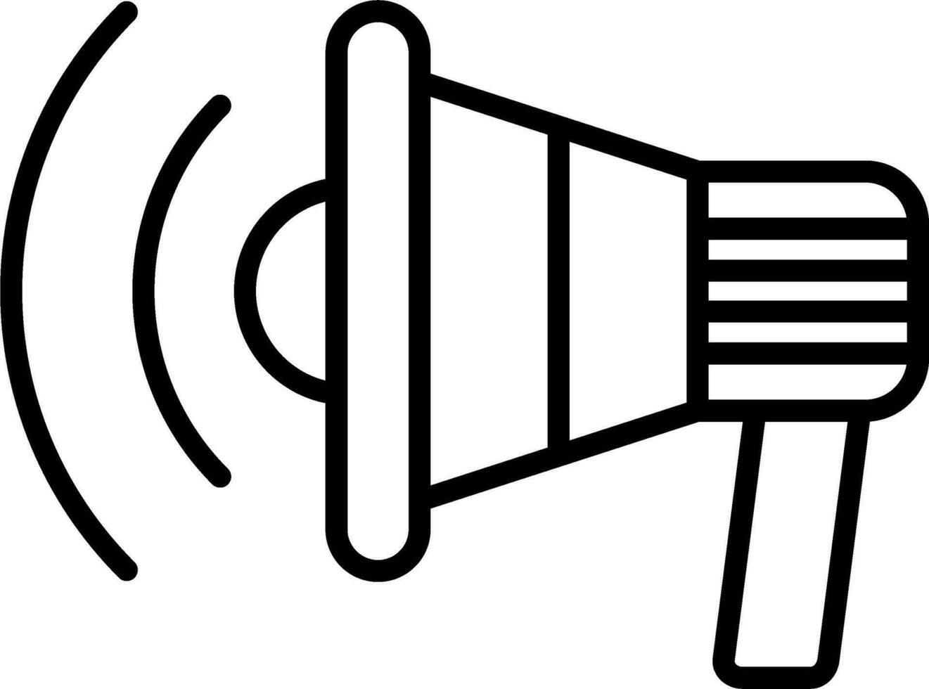 megafoon vector pictogram