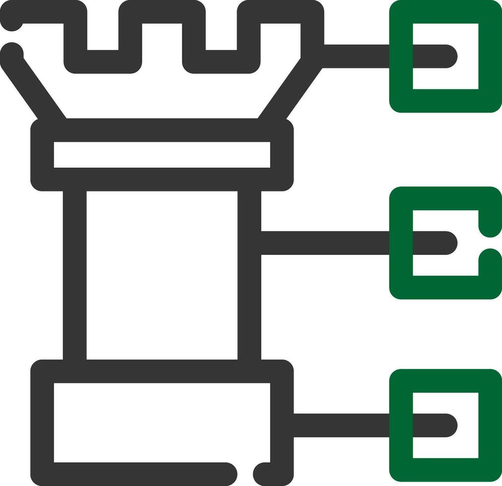 strategie creatief icoon ontwerp vector