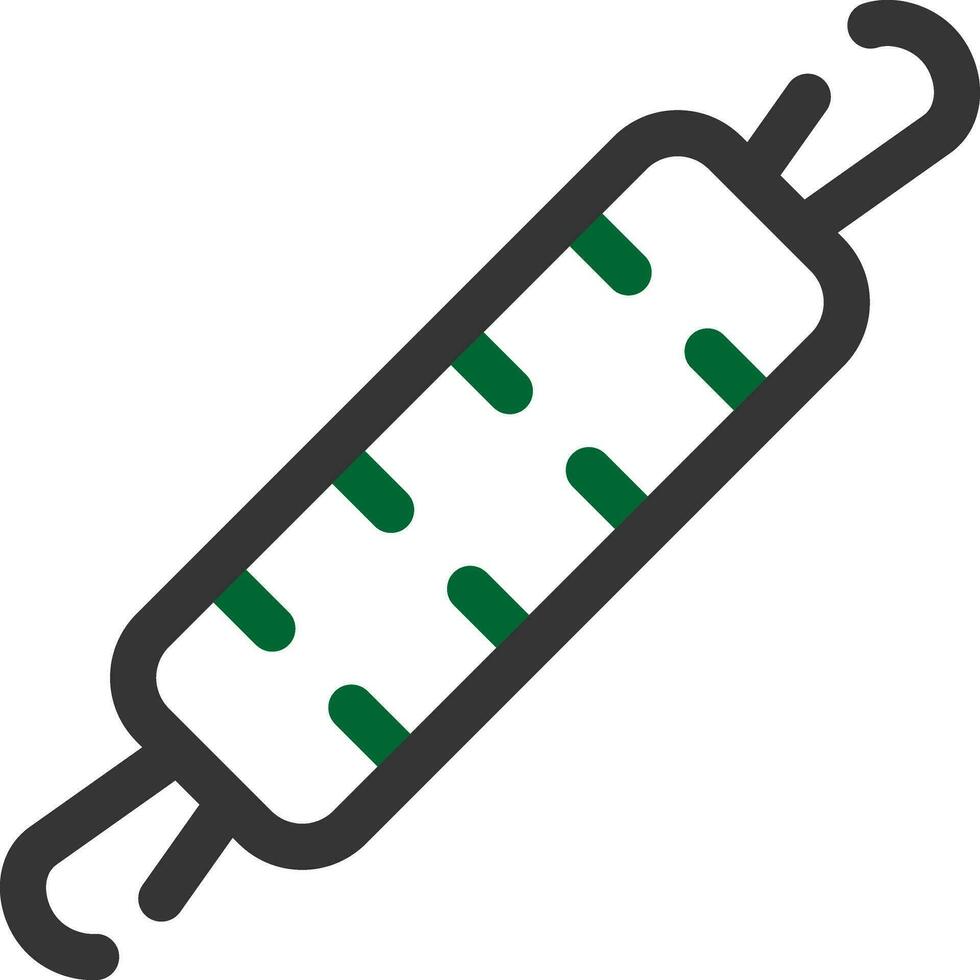 rollend pin creatief icoon ontwerp vector