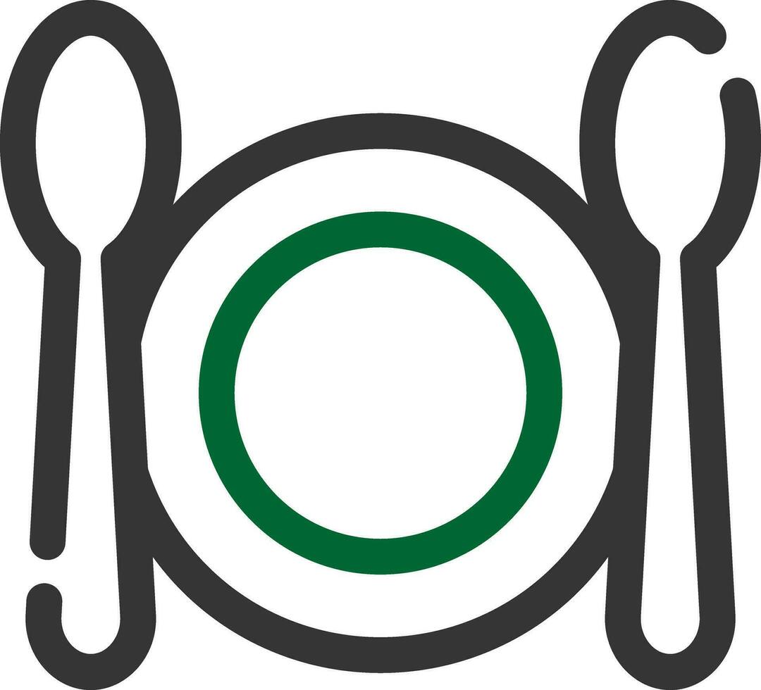 maaltijd creatief icoon ontwerp vector