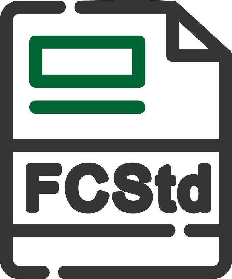 fcstd creatief icoon ontwerp vector