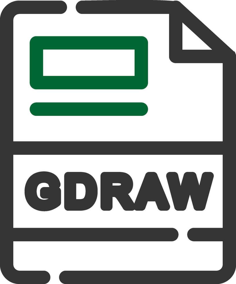 gdraw creatief icoon ontwerp vector