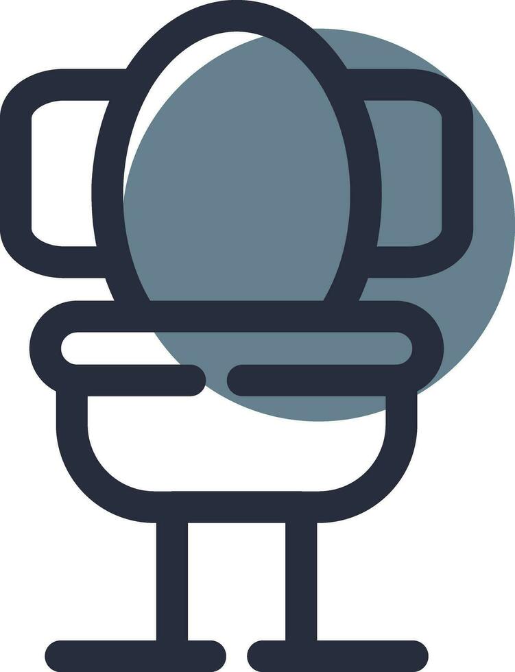 toilet creatief icoon ontwerp vector