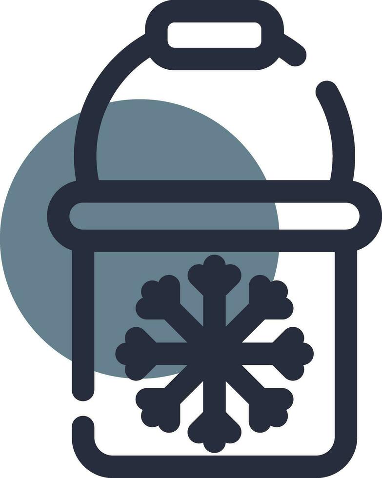 bevroren aas creatief icoon ontwerp vector