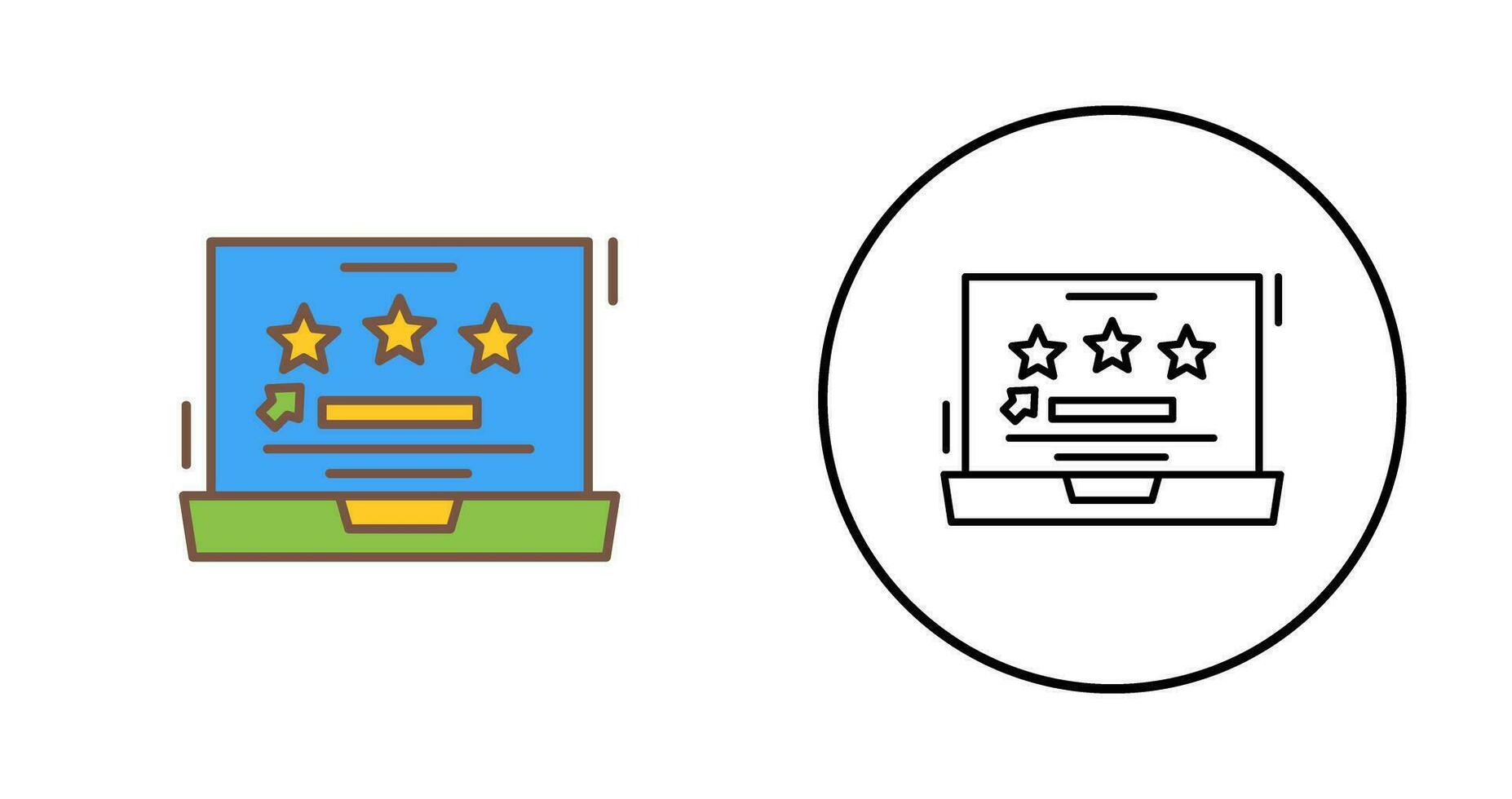 beoordeling vector pictogram