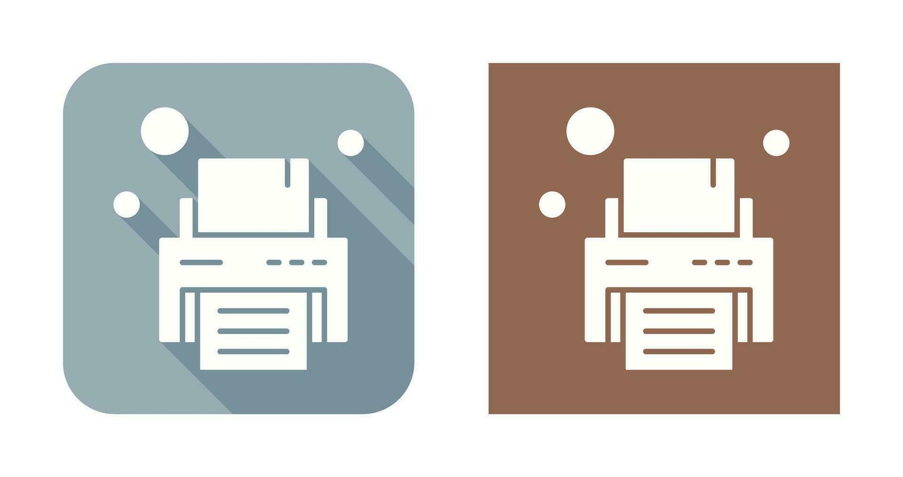 printer vector pictogram