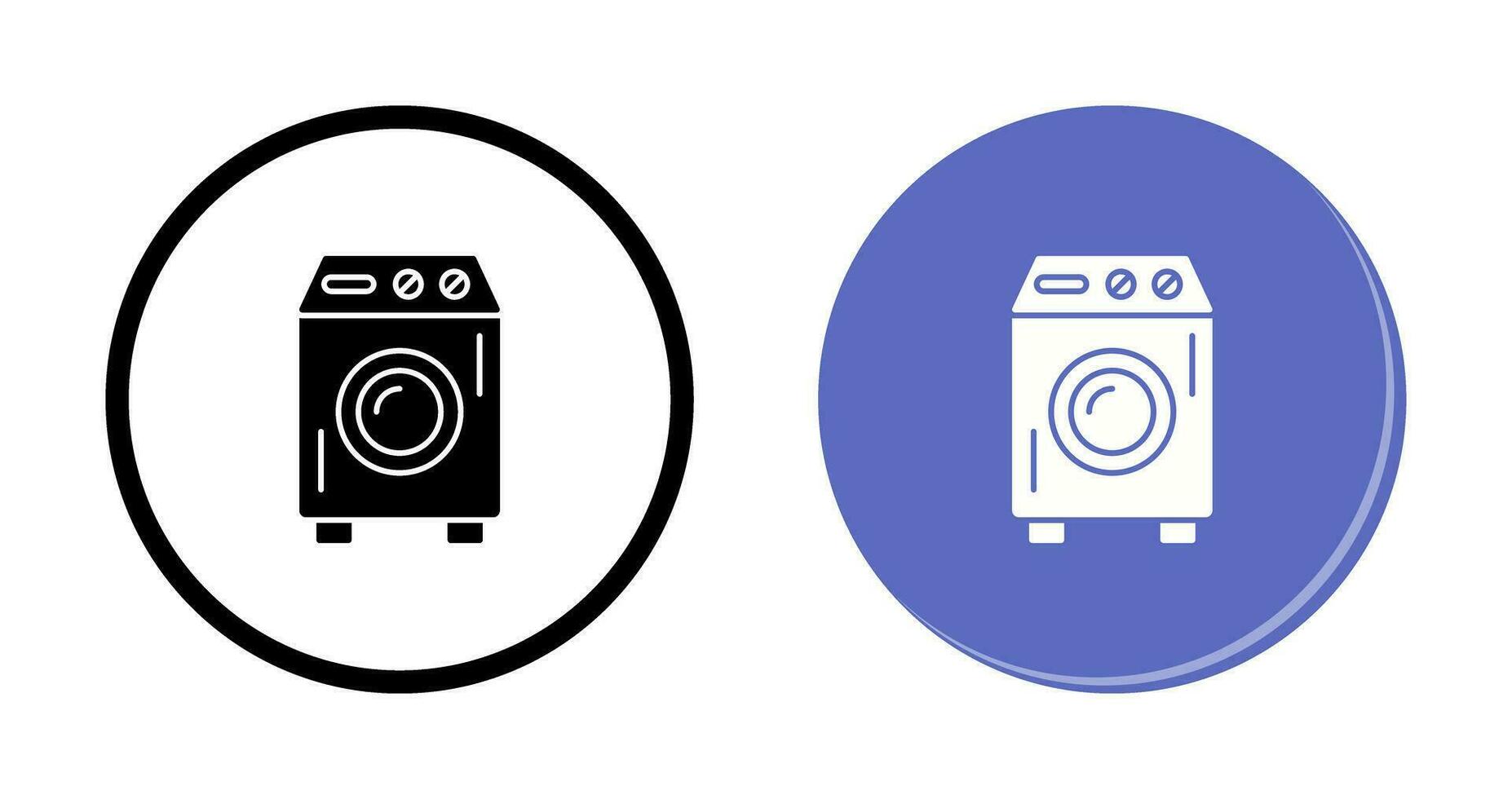 wasmachine vector pictogram