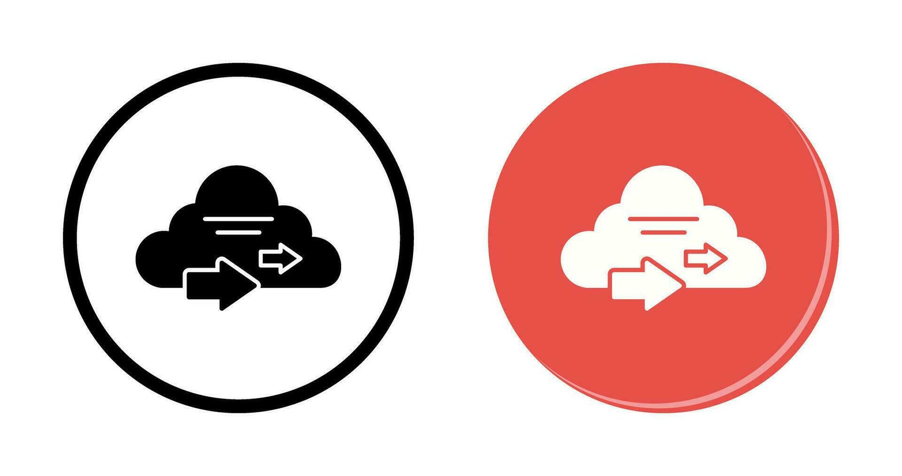 cloud computing vector icon