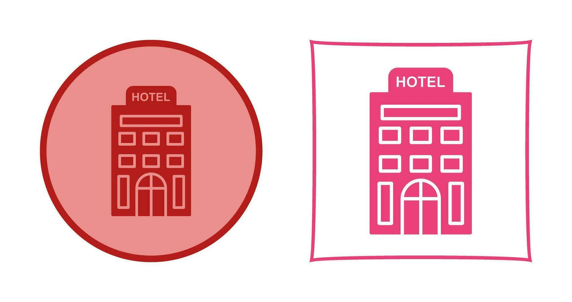 hotel vector pictogram