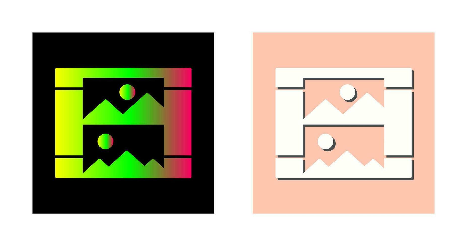 galerij vector pictogram