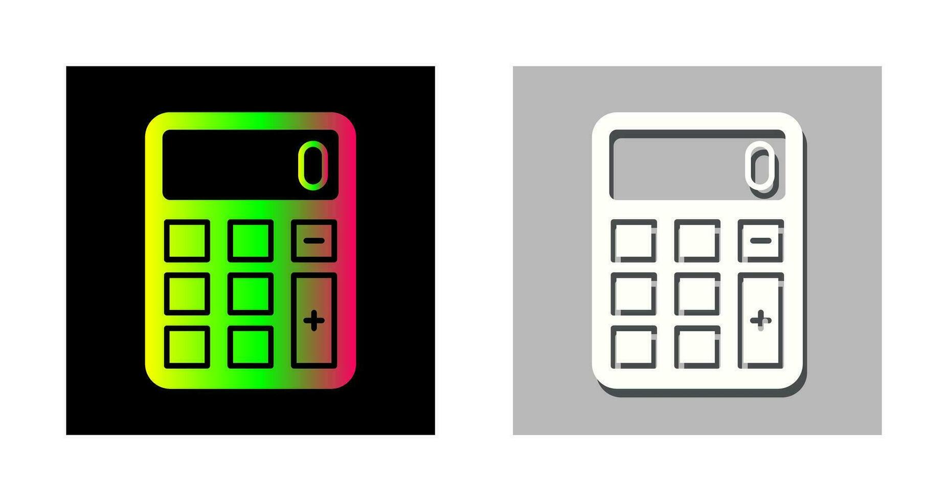 rekenmachine vector pictogram