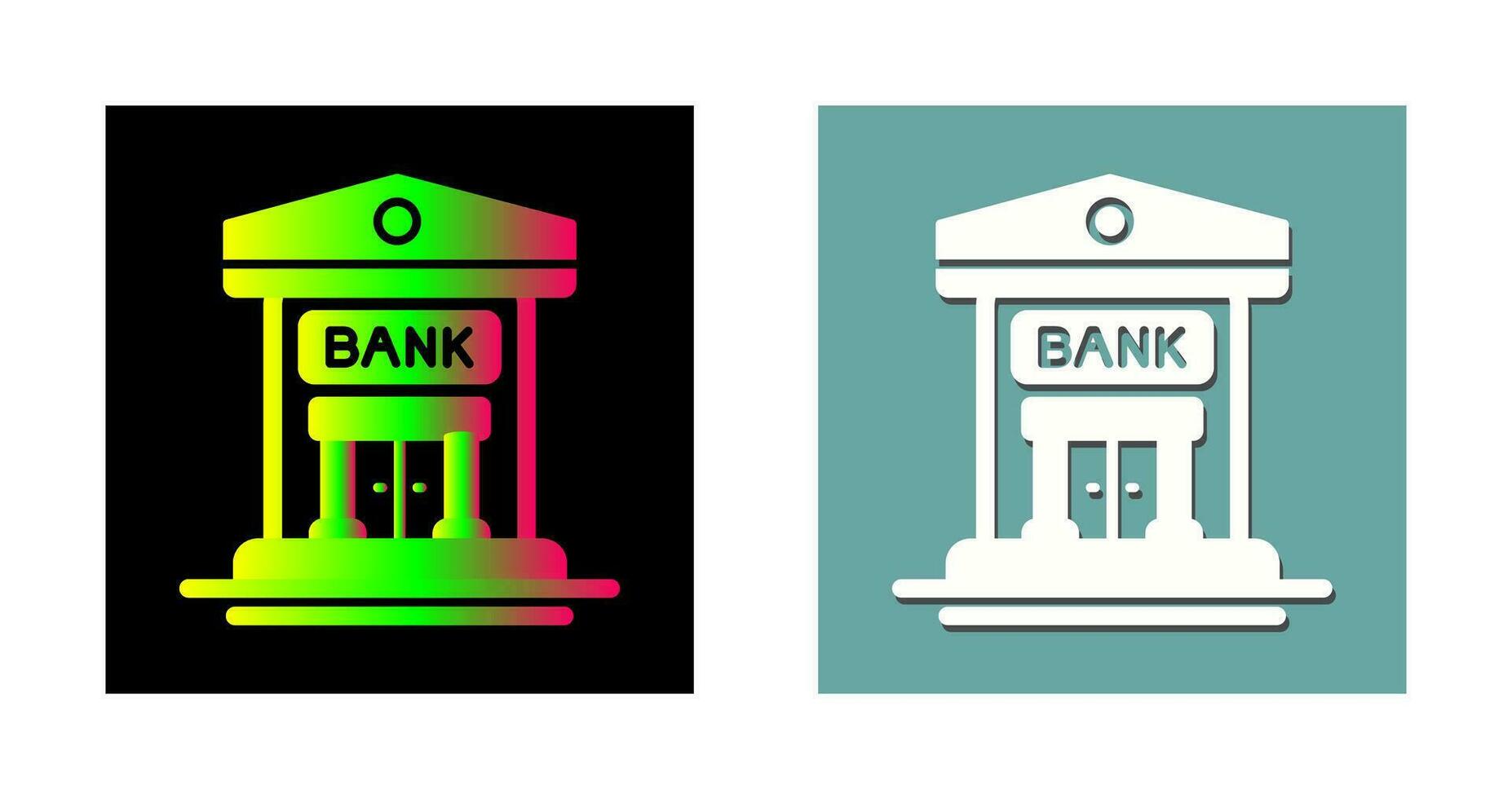 bank vector pictogram