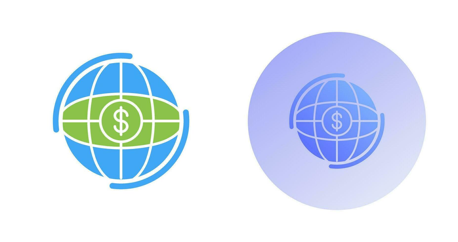 wereldbol vector pictogram