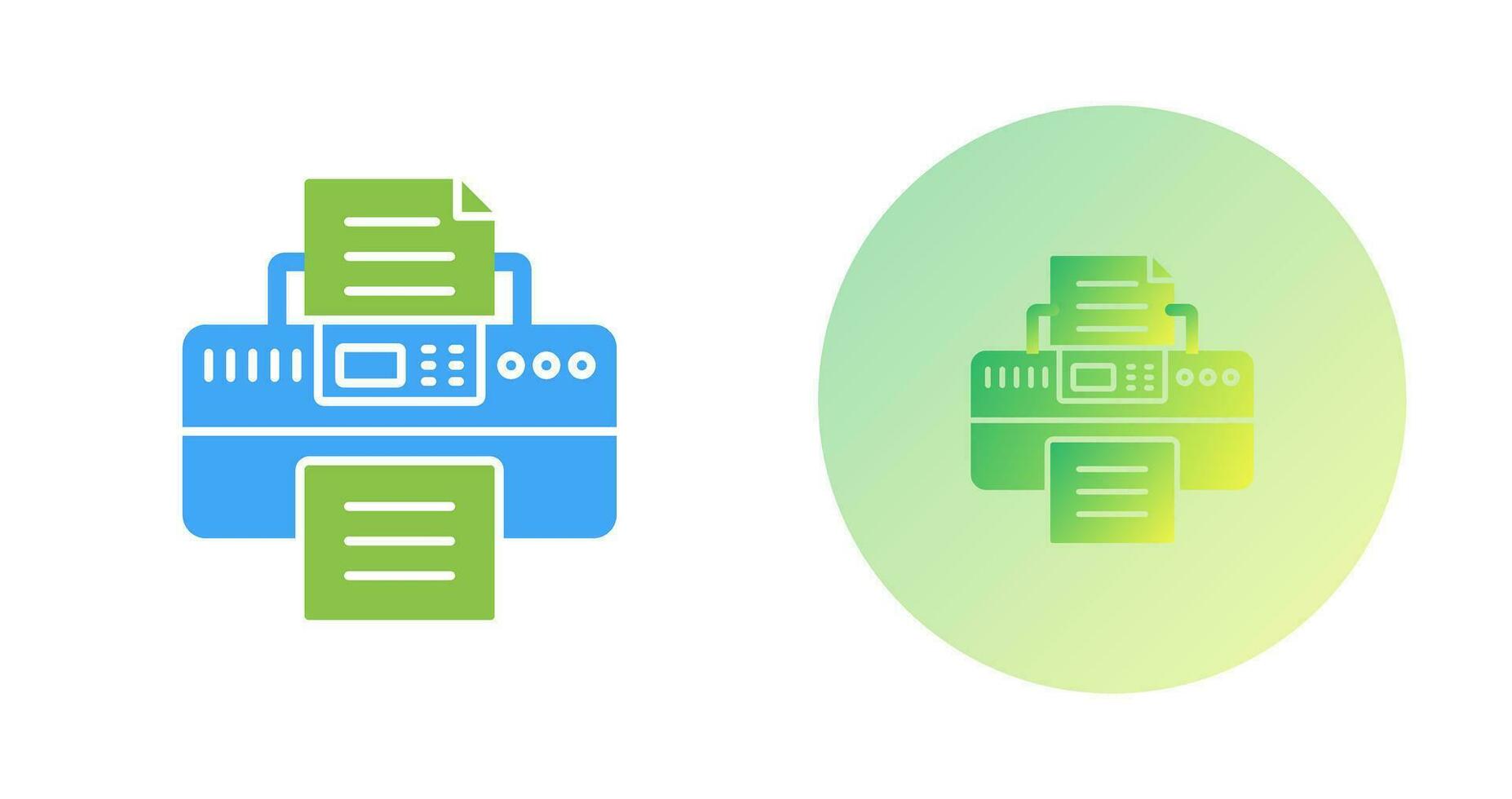 printer vector pictogram