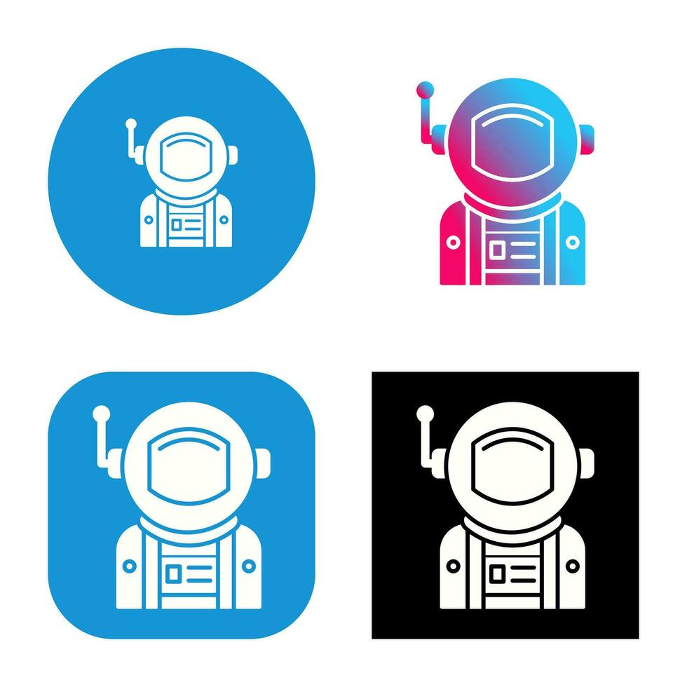 astronaut vector icoon