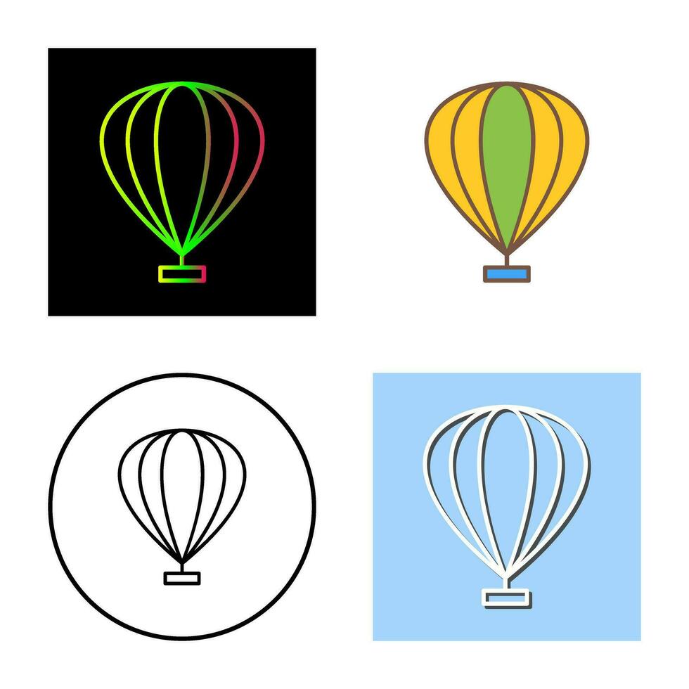 heet lucht ballon vector icoon