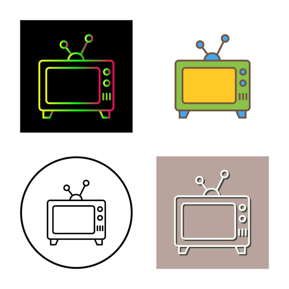 televisie vector pictogram