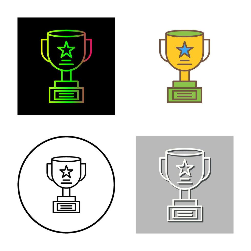 trofee vector pictogram