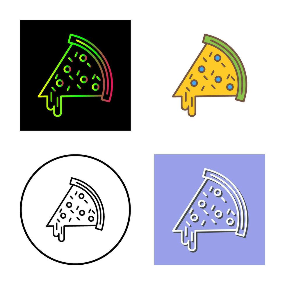 pizza plak vector icoon