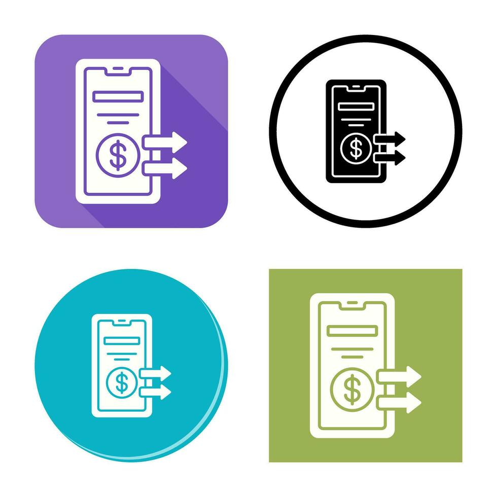 overdracht vector pictogram