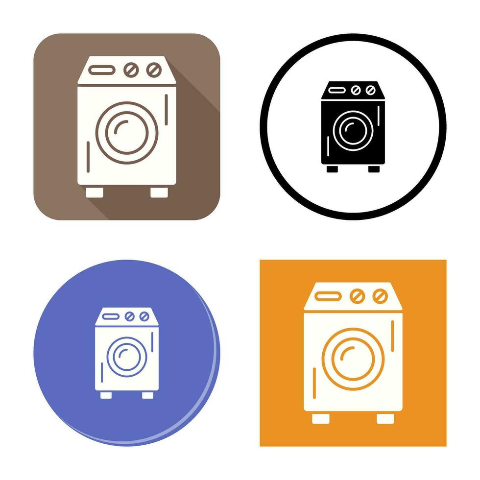 wasmachine vector pictogram