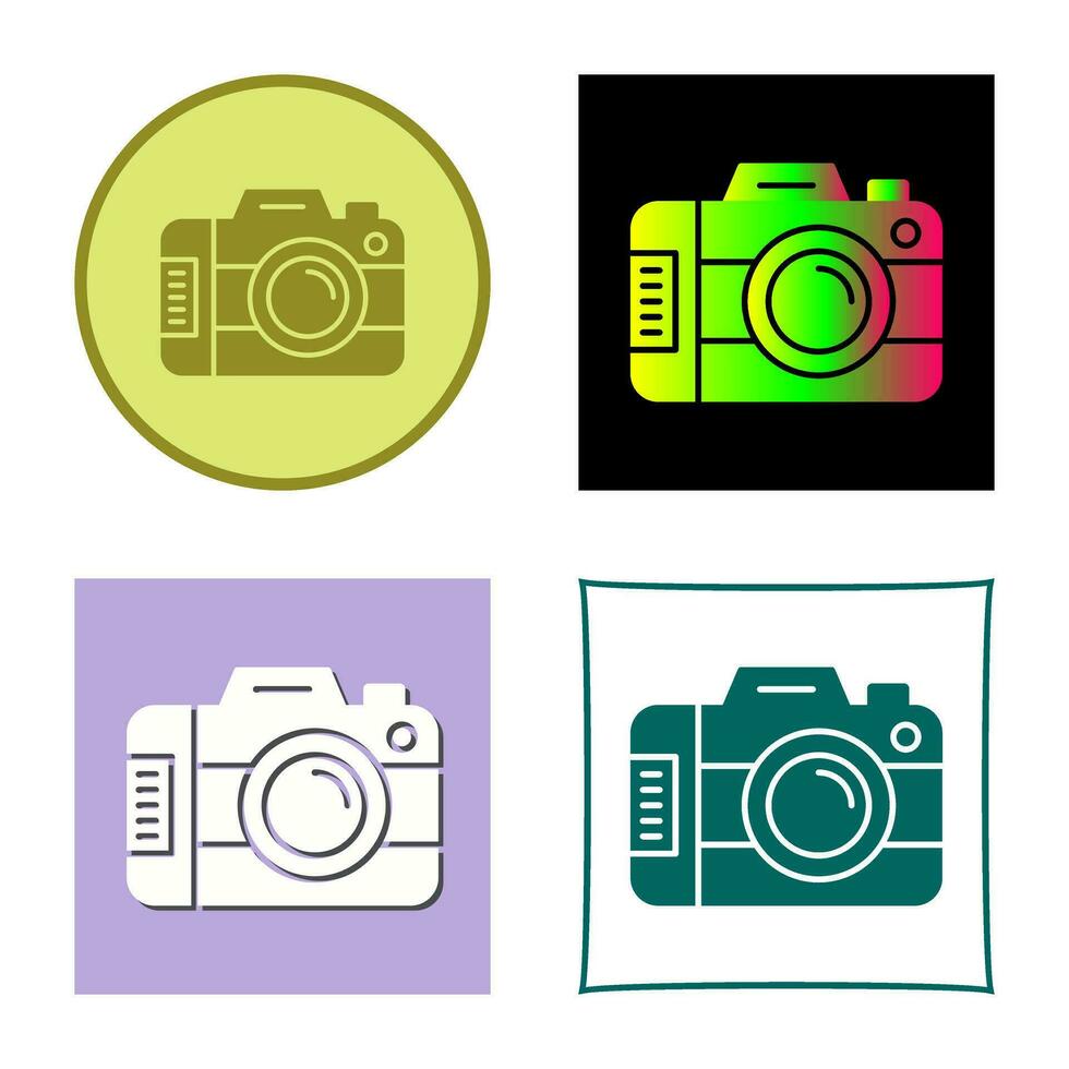 digitaal camera vector icoon