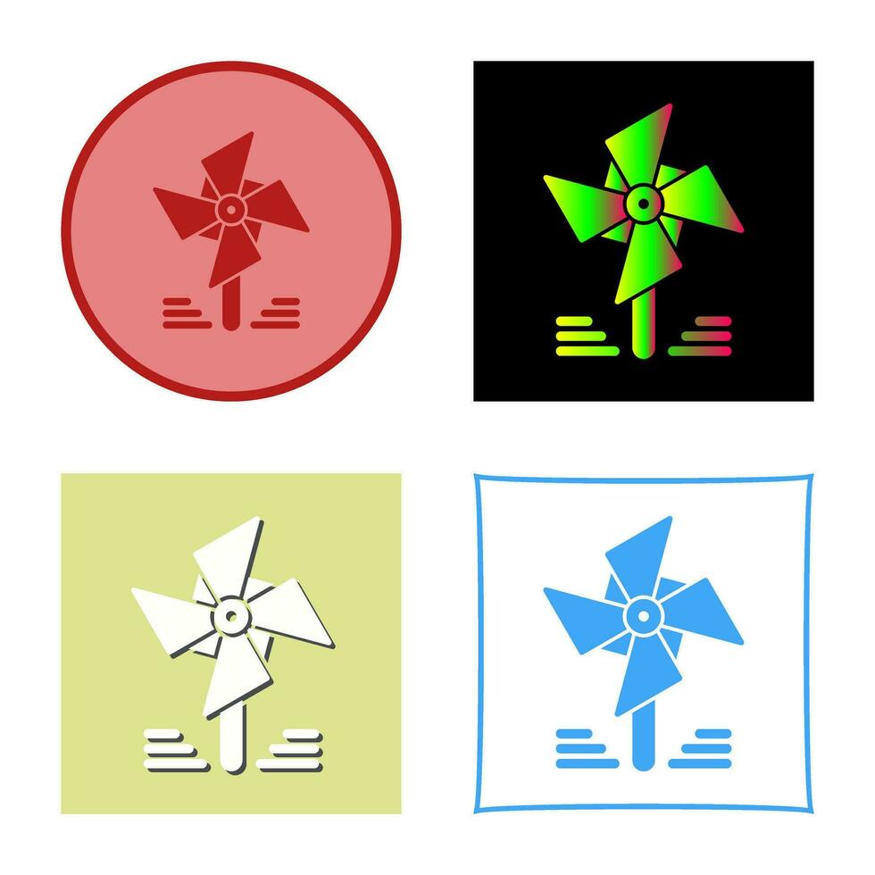 pinwheel vector icoon