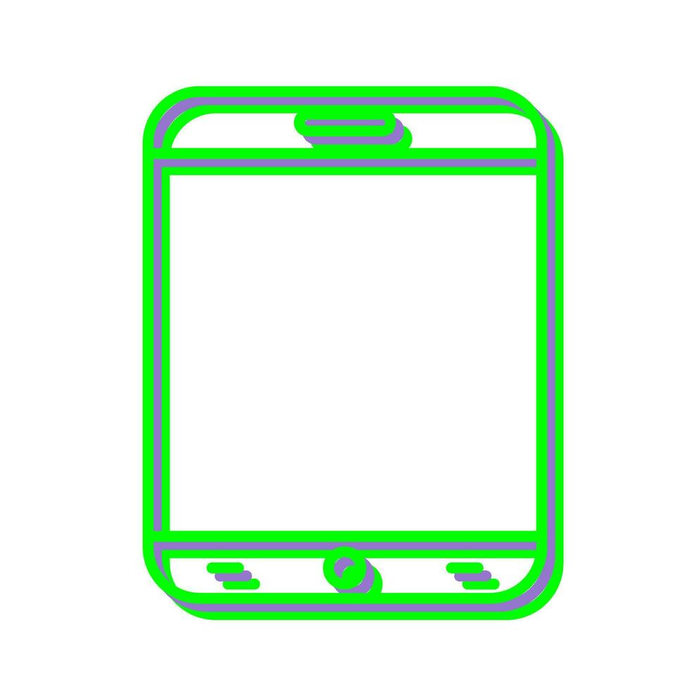 tablet vector pictogram