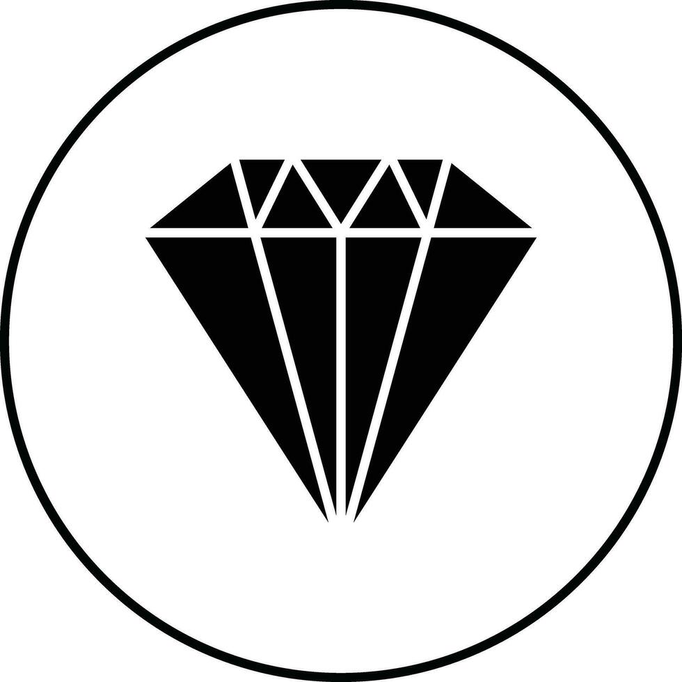 diamant vector pictogram