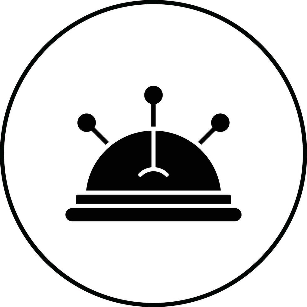 pin kussen vector icoon