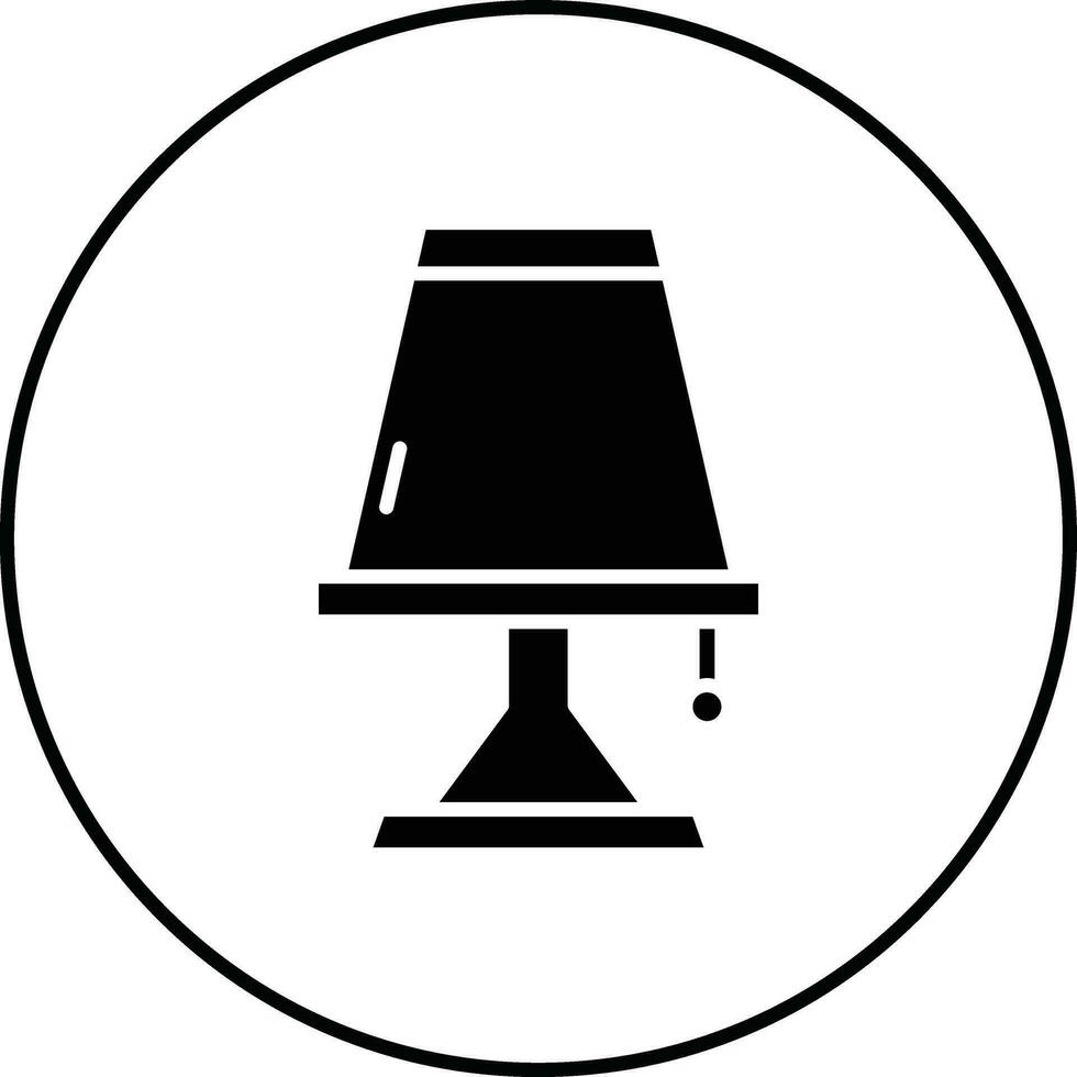 bureau lamp vector icoon