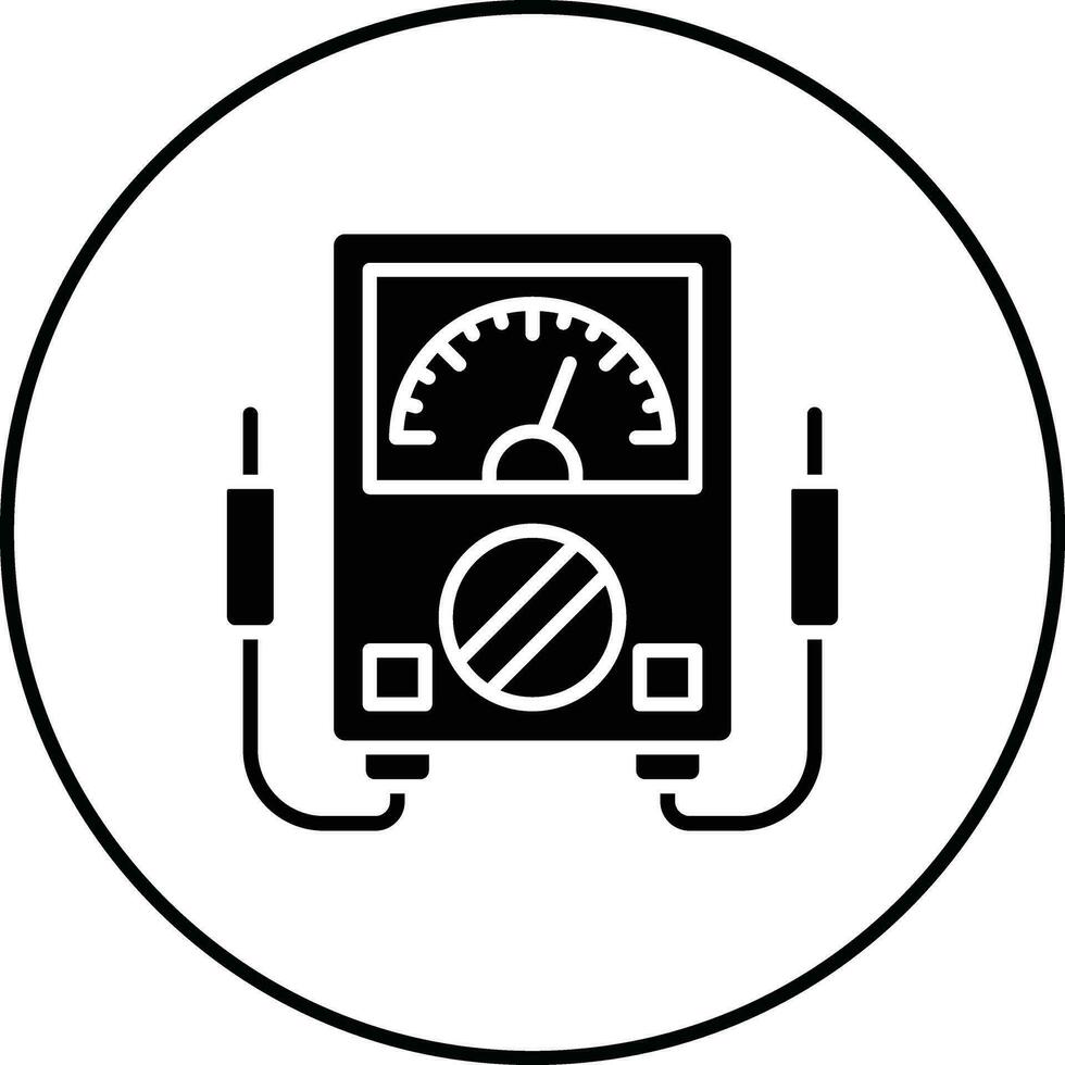 voltmeter vector icoon