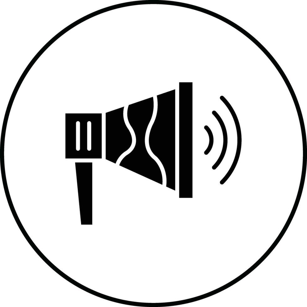 megafoon vector pictogram