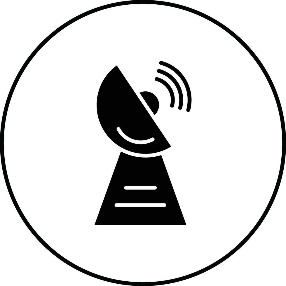 radar vector pictogram