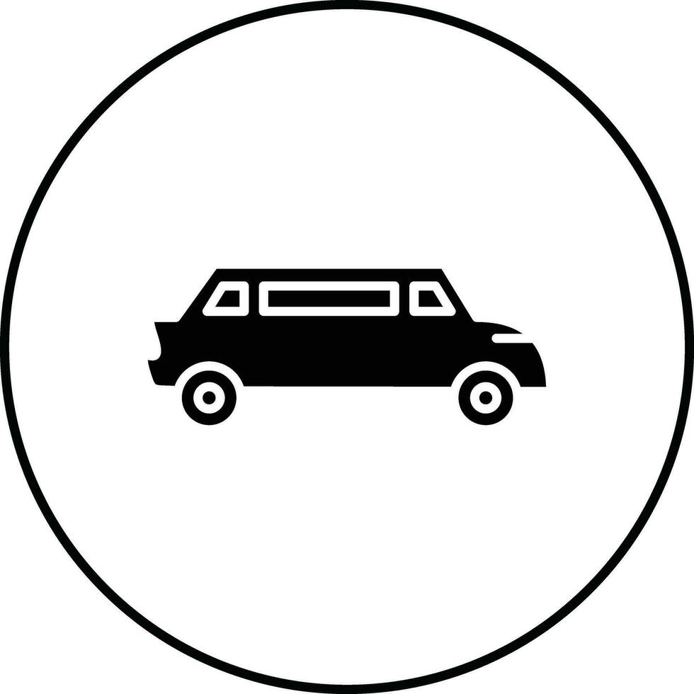 limousine vector icoon