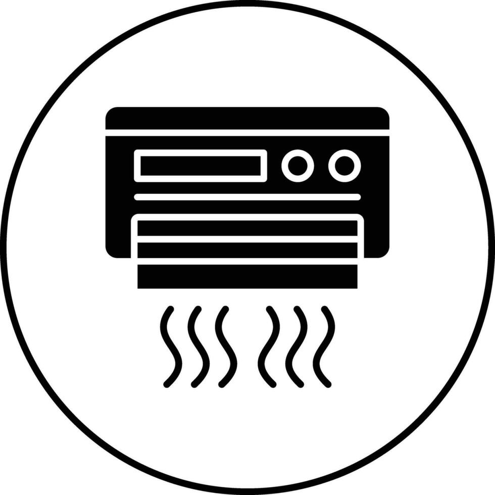 airconditioner vector pictogram