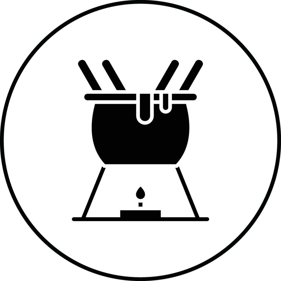 fondue vector icoon