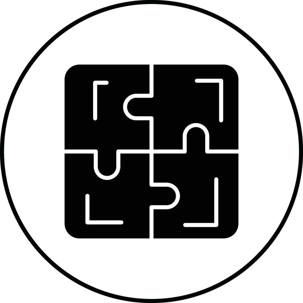 puzzel vector pictogram