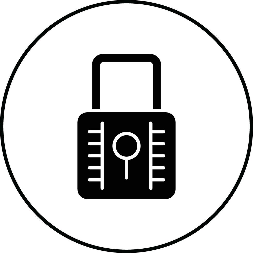 hangslot vector pictogram