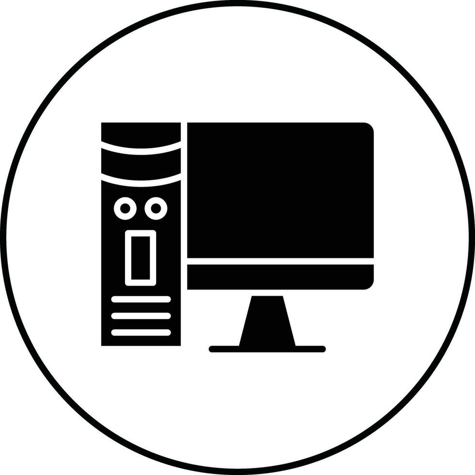 werkstation vector pictogram