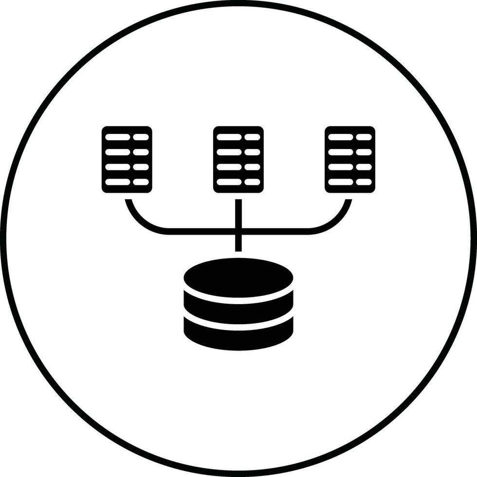 gegevens verzameling vector icoon