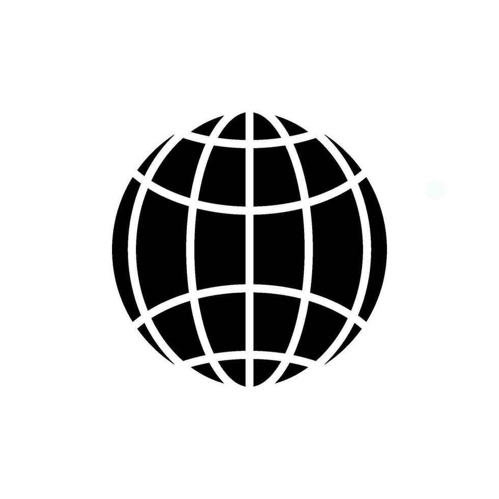 wereldbol icoon vector ontwerp Sjablonen