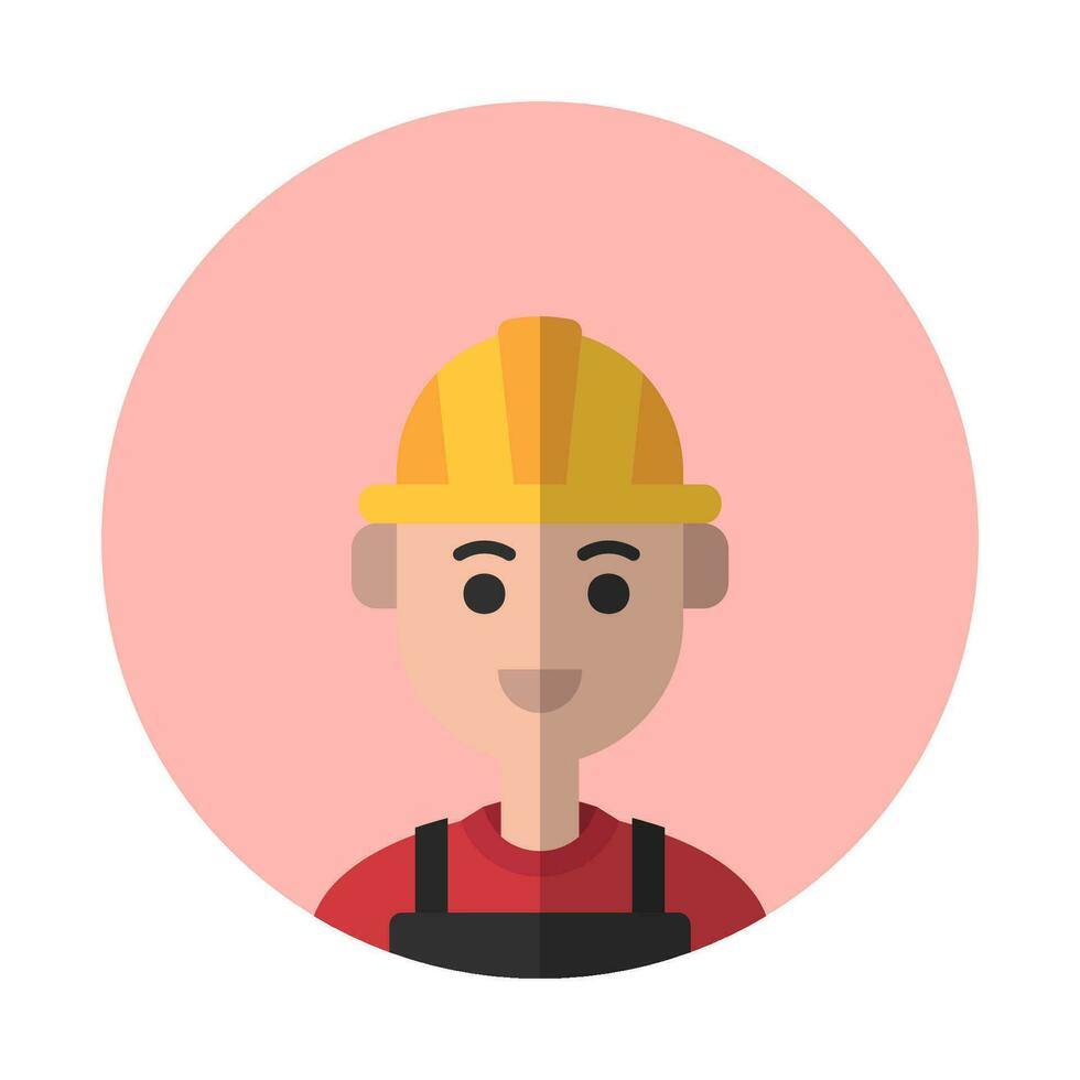 ingenieur avatar vector ilustration