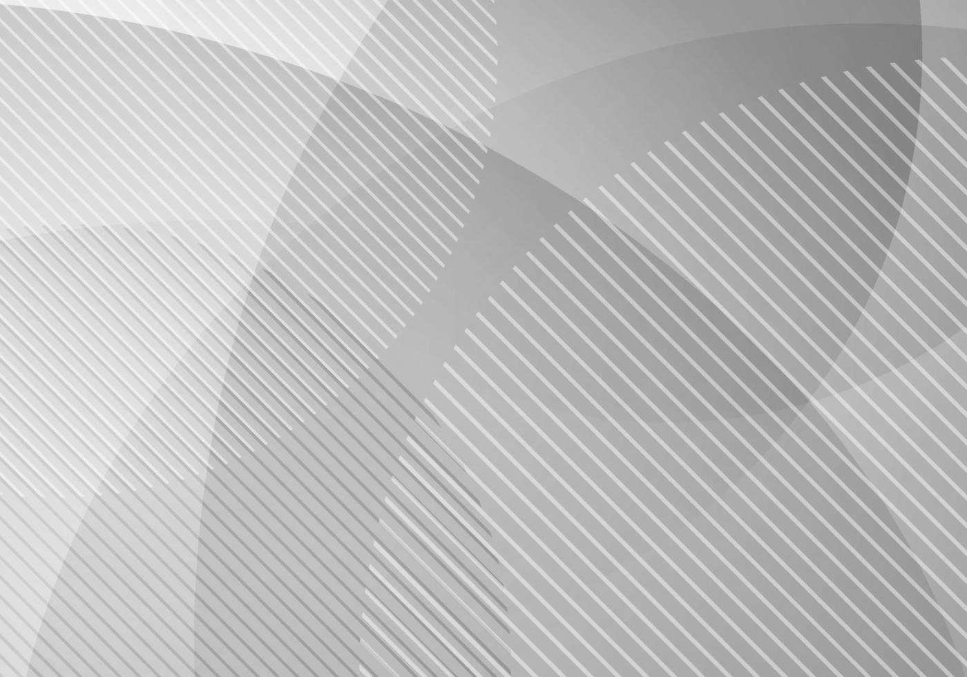 abstracte witte en grijze geometrische cirkels laag achtergrond vector