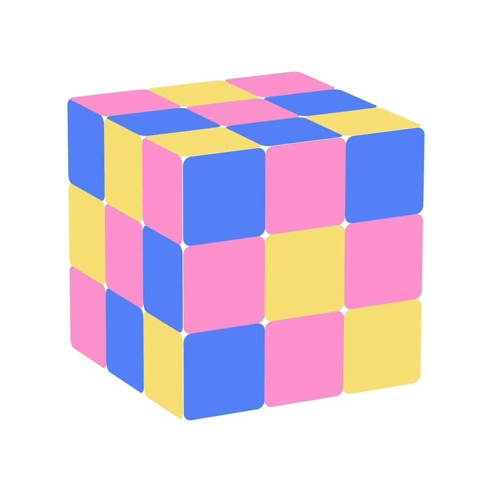 logica puzzel spel Aan wit achtergrond vector